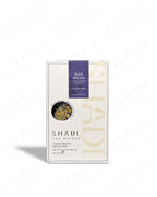 Shade Botanicals Blue Dream loose leaf tea 330 mL recycled glass jar with product box