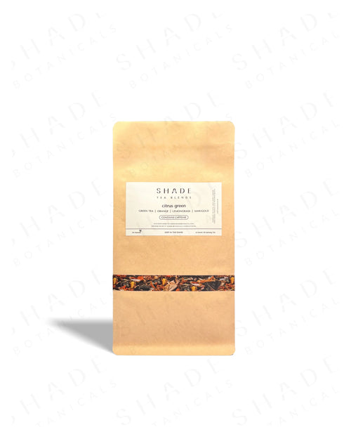 Shade Botanicals Citrus Green Loose Leaf Tea Bag Pack