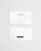 Shade Botanicals custom greeting cards Tiny Prints design arranged side by side