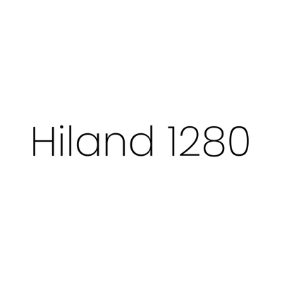 Text 'Hiland 1280' on a white background