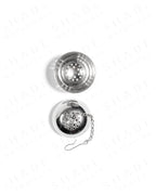 Shade Botanicals stainless steel Steel Brew Pod tea strainer bottom view with parts opened 