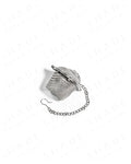 Shade Botanicals stainless steel Steel Brew Sphere tea strainer front view