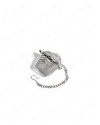 Shade Botanicals stainless steel Steel Brew Sphere tea strainer front view
