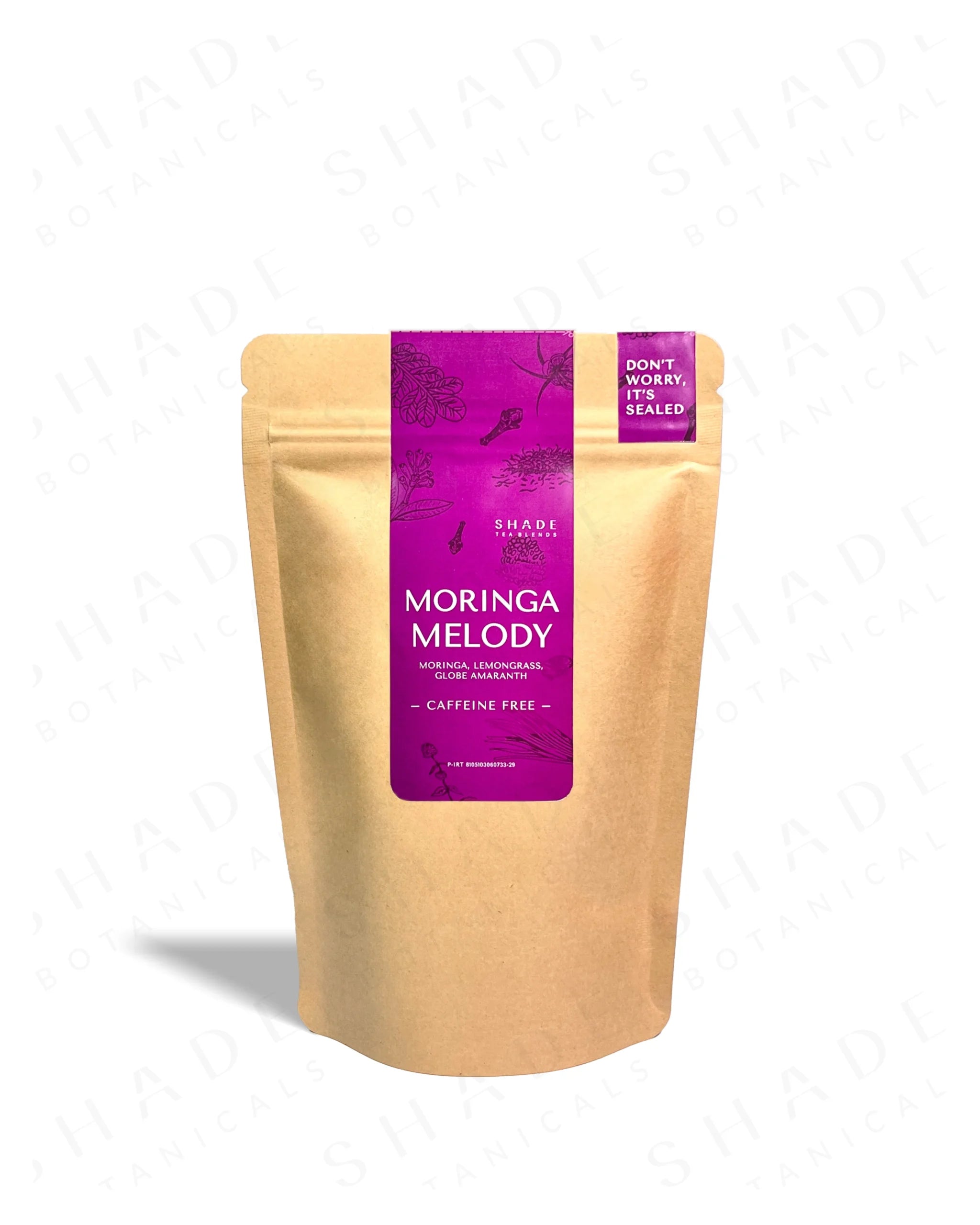 Shade Botanicals Moringa Melody Loose Leaf Tea Travel Pack