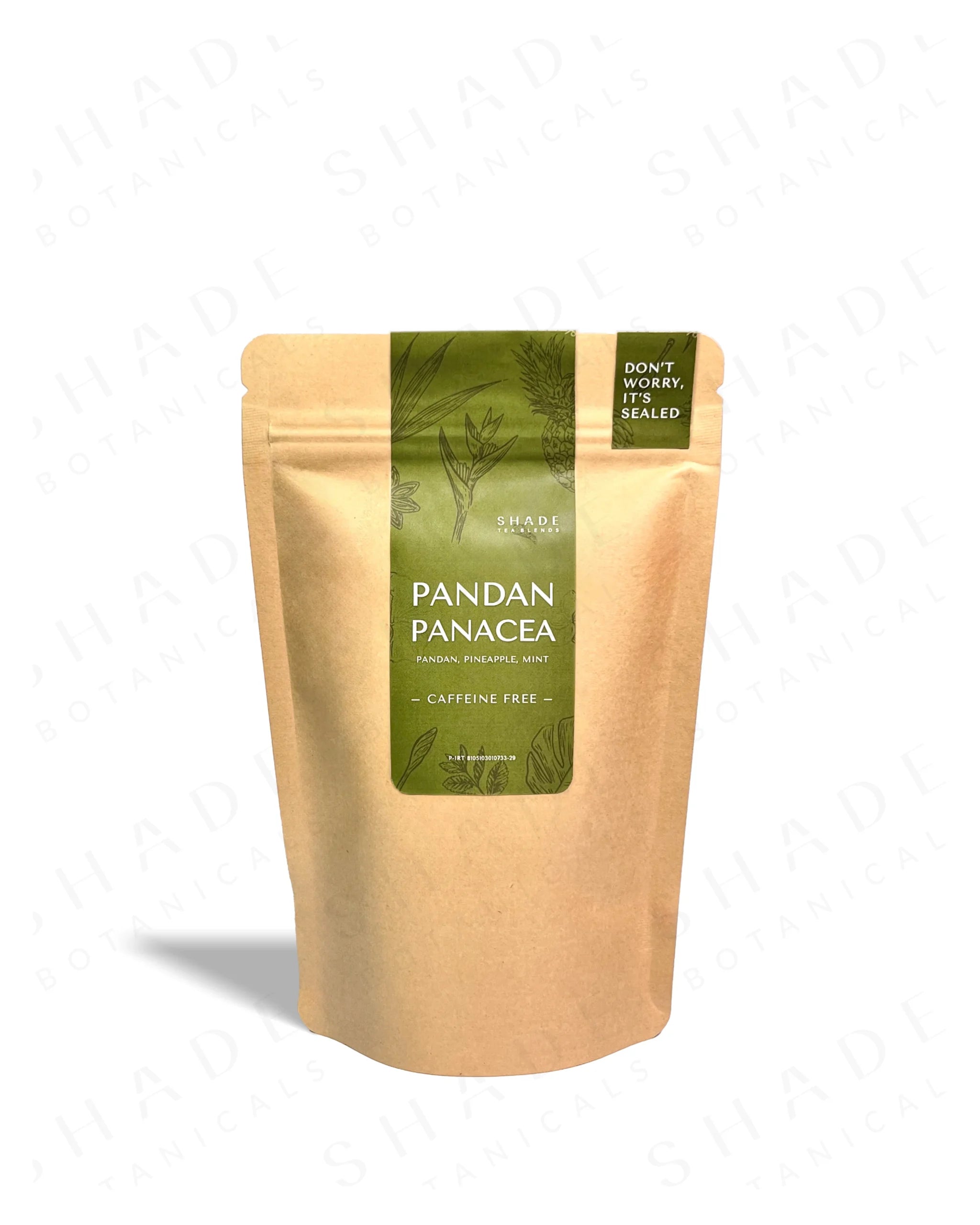Shade Botanicals Pandan Panacea Loose Leaf Tea Travel Pack